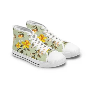 Daffodil Women's High Top Sneakers