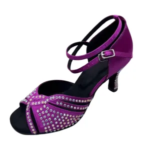 Diamant Dance Shoes Purple