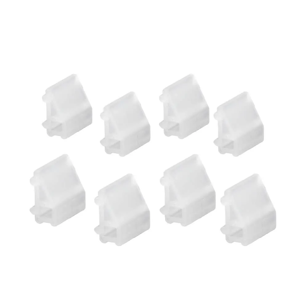 Elfa Decor Fascia Clips for Angled Metal Shelf 8 Pack