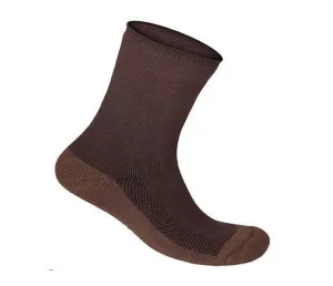 Extra Roomy Sock-Dark Brown (3 Pairs)