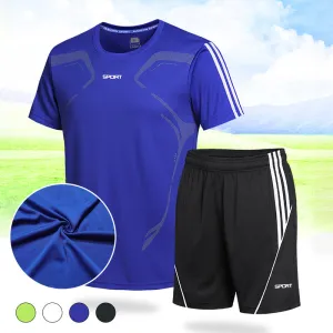 Fitness Quick Drying Climbing Sport Shirt&Shorts Set