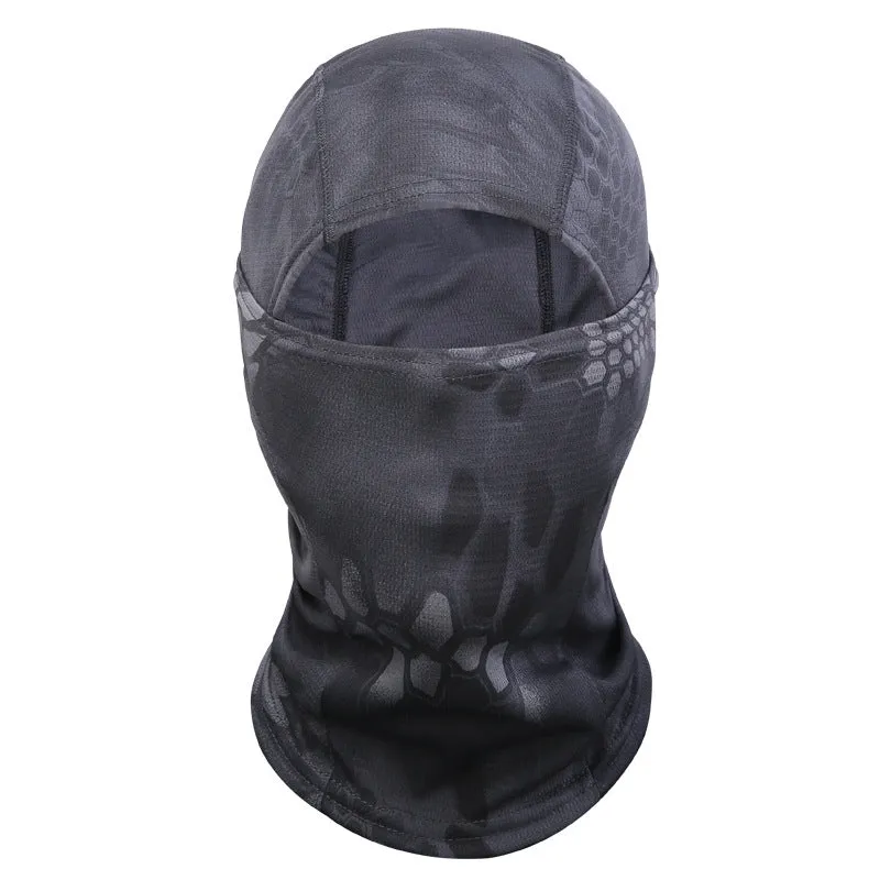 Full/Half Face Mask Windproof Anti-UV Protection Camouflage Face Mask