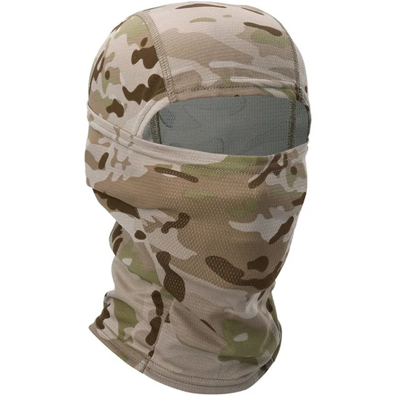 Full/Half Face Mask Windproof Anti-UV Protection Camouflage Face Mask