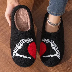 Funny Halloween Slippers Non-slip Soft Bottom Cotton