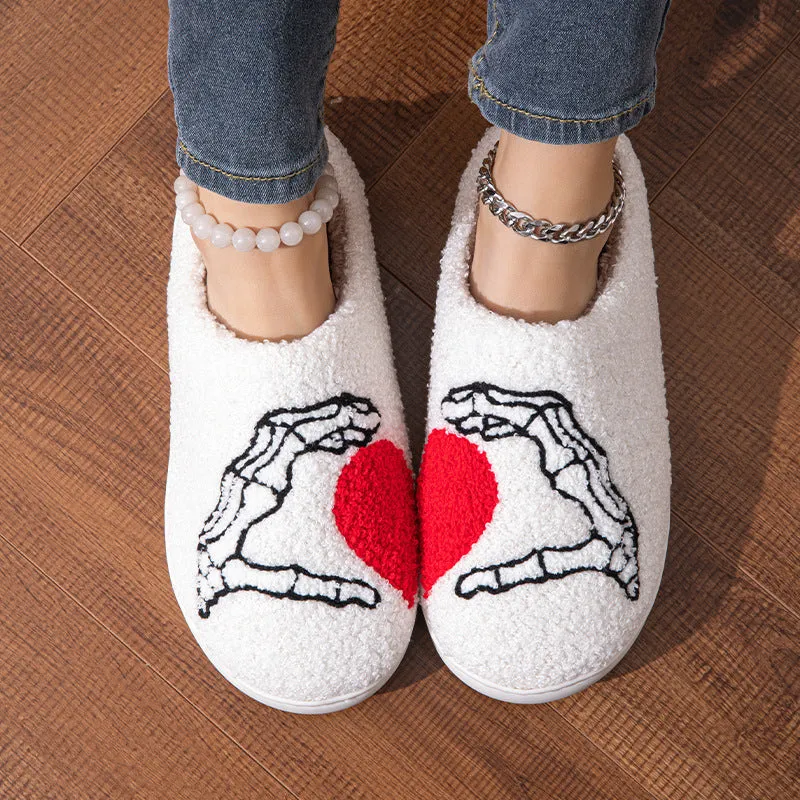 Funny Halloween Slippers Non-slip Soft Bottom Cotton