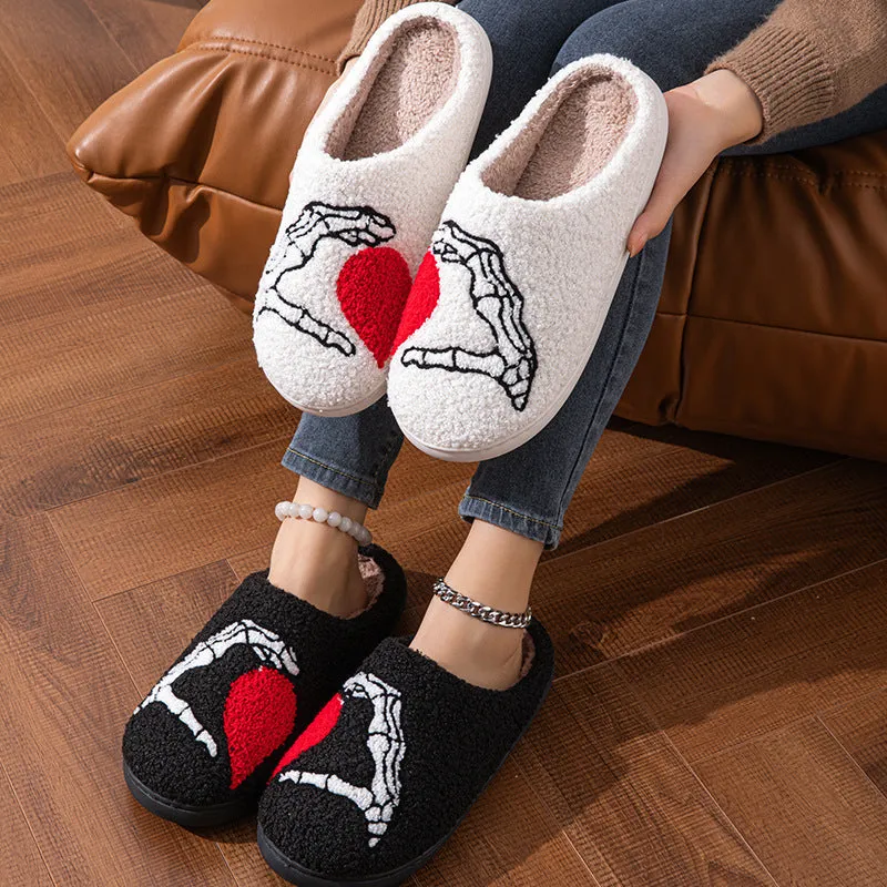 Funny Halloween Slippers Non-slip Soft Bottom Cotton