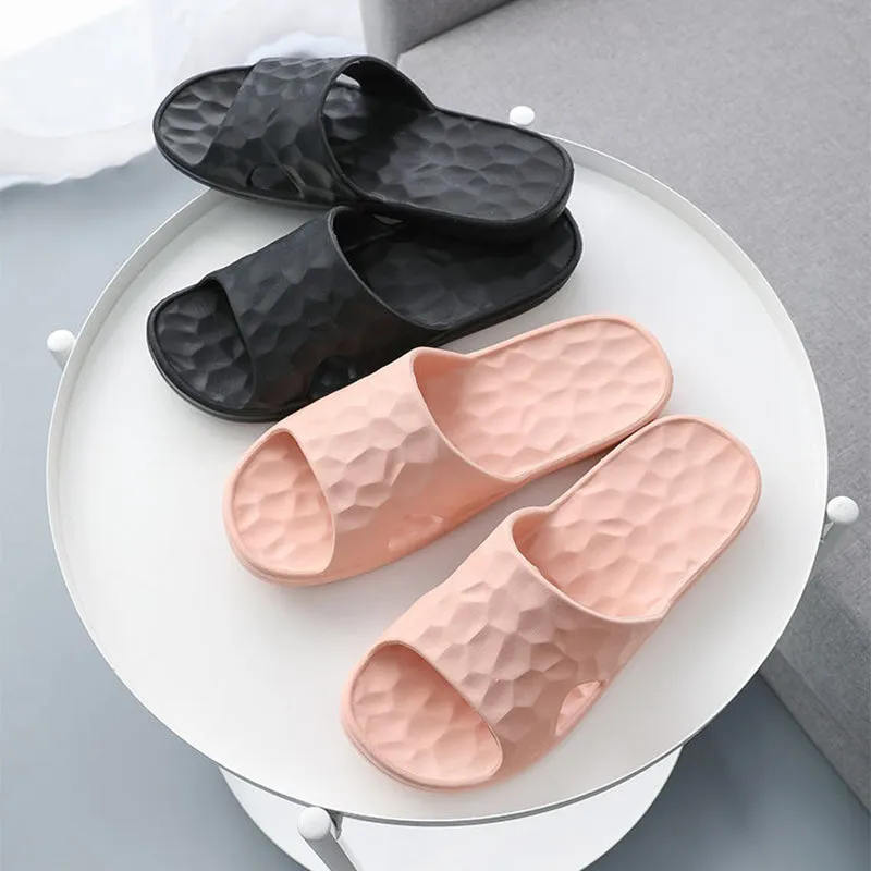 Geometric Slippers Summer Home Bathroom Slippers Women Shoes