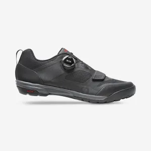 Giro Ventana Mens Bicycle Shoes Black/Dark Shadow 44