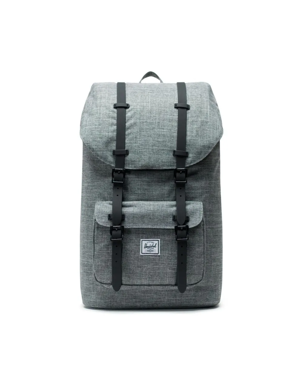 HERSCHEL LITTLE AMERICA RAVEN CROSSHATCH