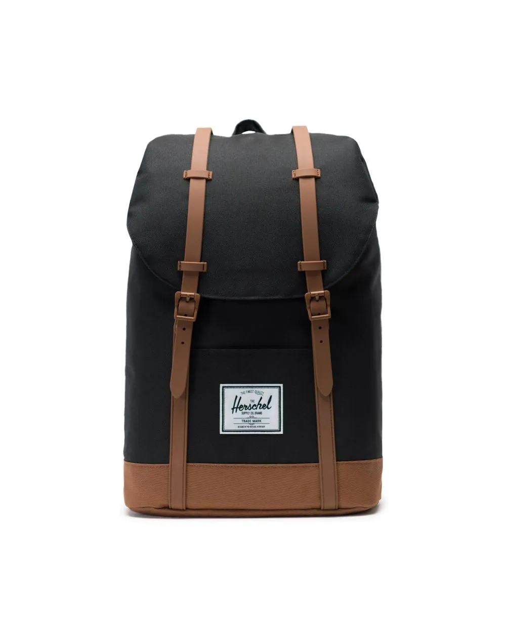 HERSHEL RETREAT BLACK/SADDLE BROWN