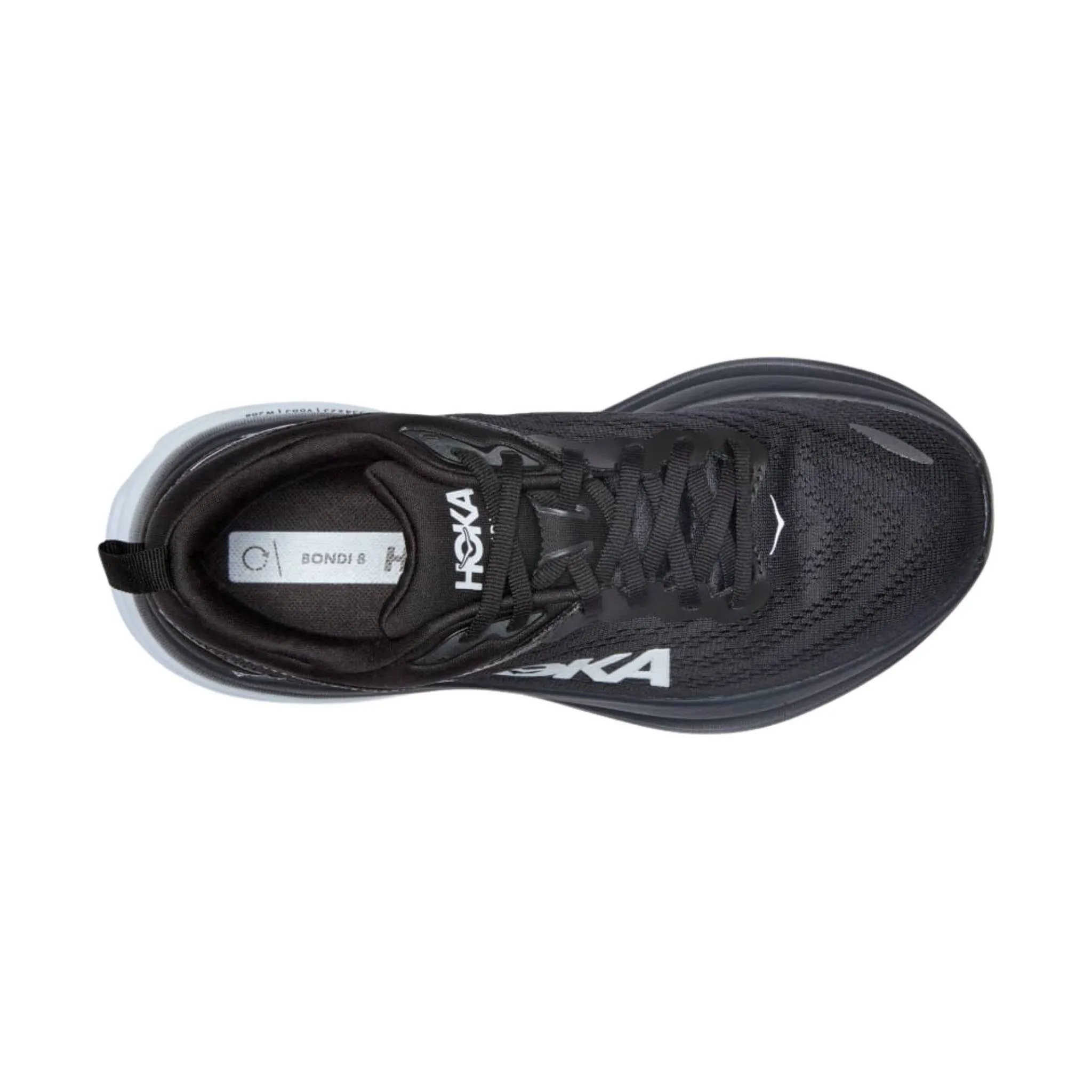 HOKA Women's Bondi 8 - Black/White