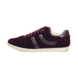 Hugo Boss Casual Lace Ups Suede Maroon Colour For Men