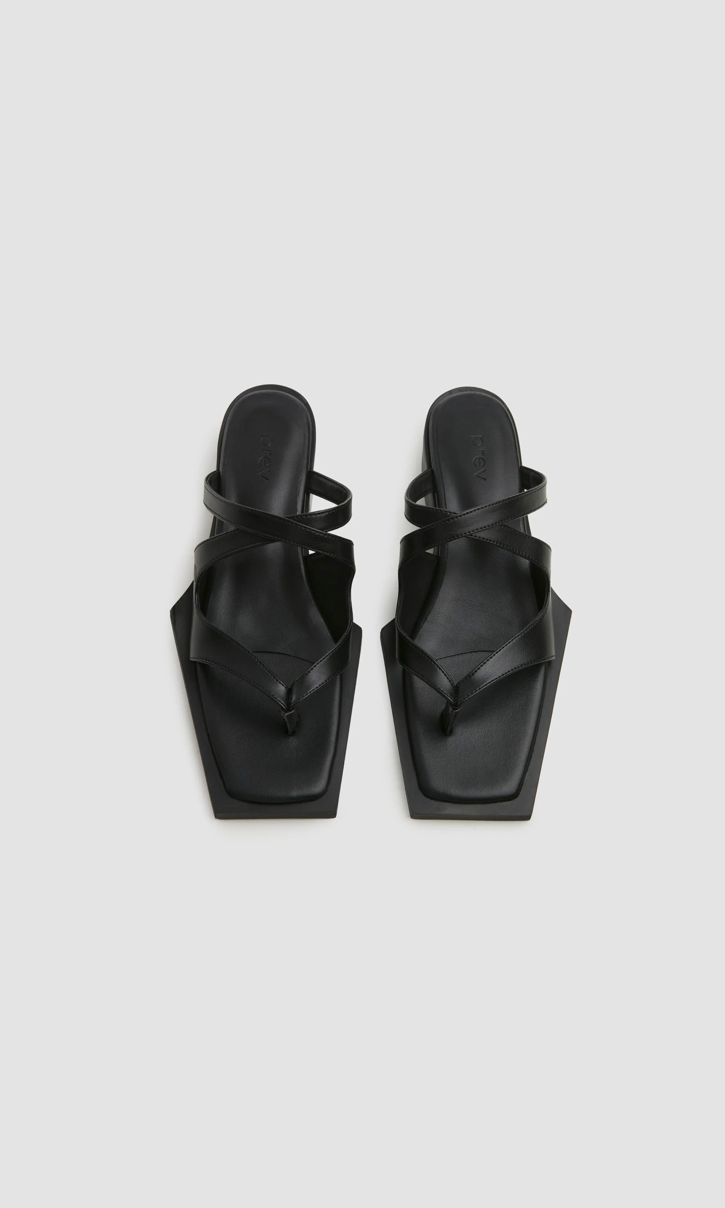 Karel Vegan Apple Leather Mules | Black