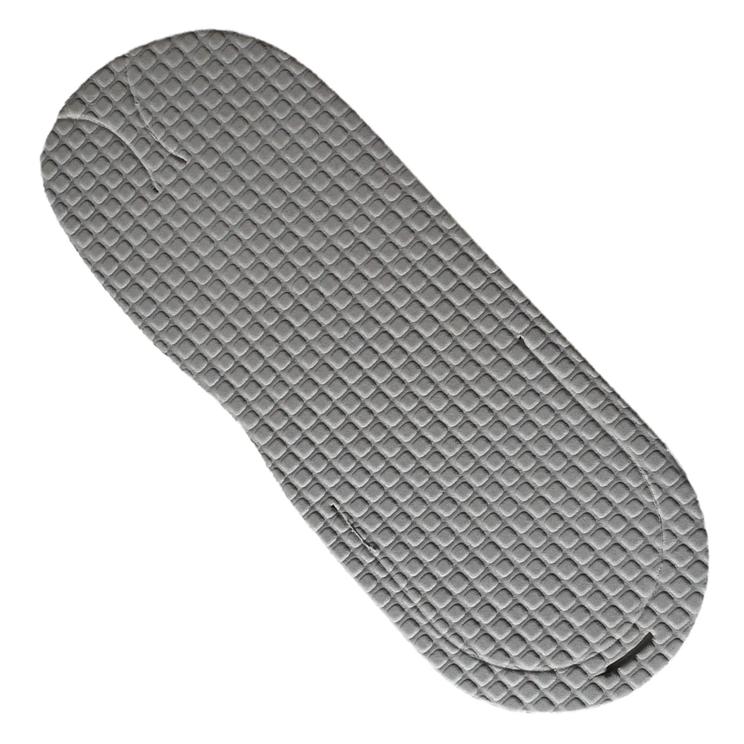 Kuber Industries Rubber Bathroom Slipper For Men & Women 1 Pair (Grey) 54KM4200