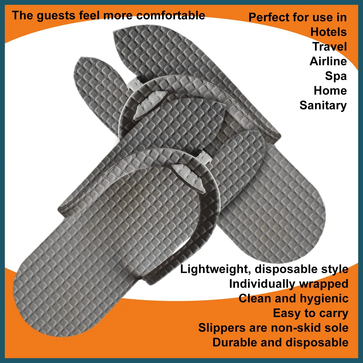 Kuber Industries Rubber Bathroom Slipper For Men & Women 1 Pair (Grey) 54KM4200