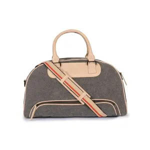 Leather Duffle Bag -PRM637