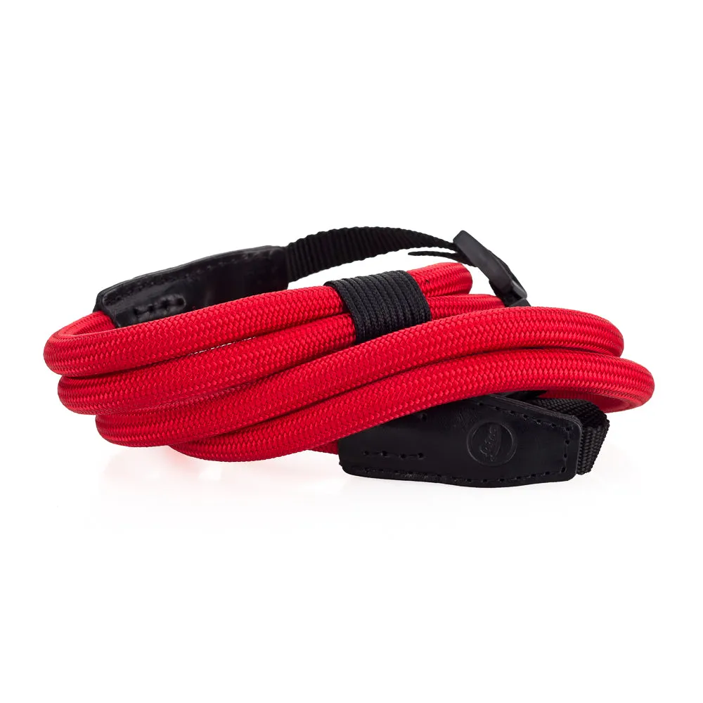 Leica Double Rope Strap by Cooph, Red,100cm, Nylon-Loop Style