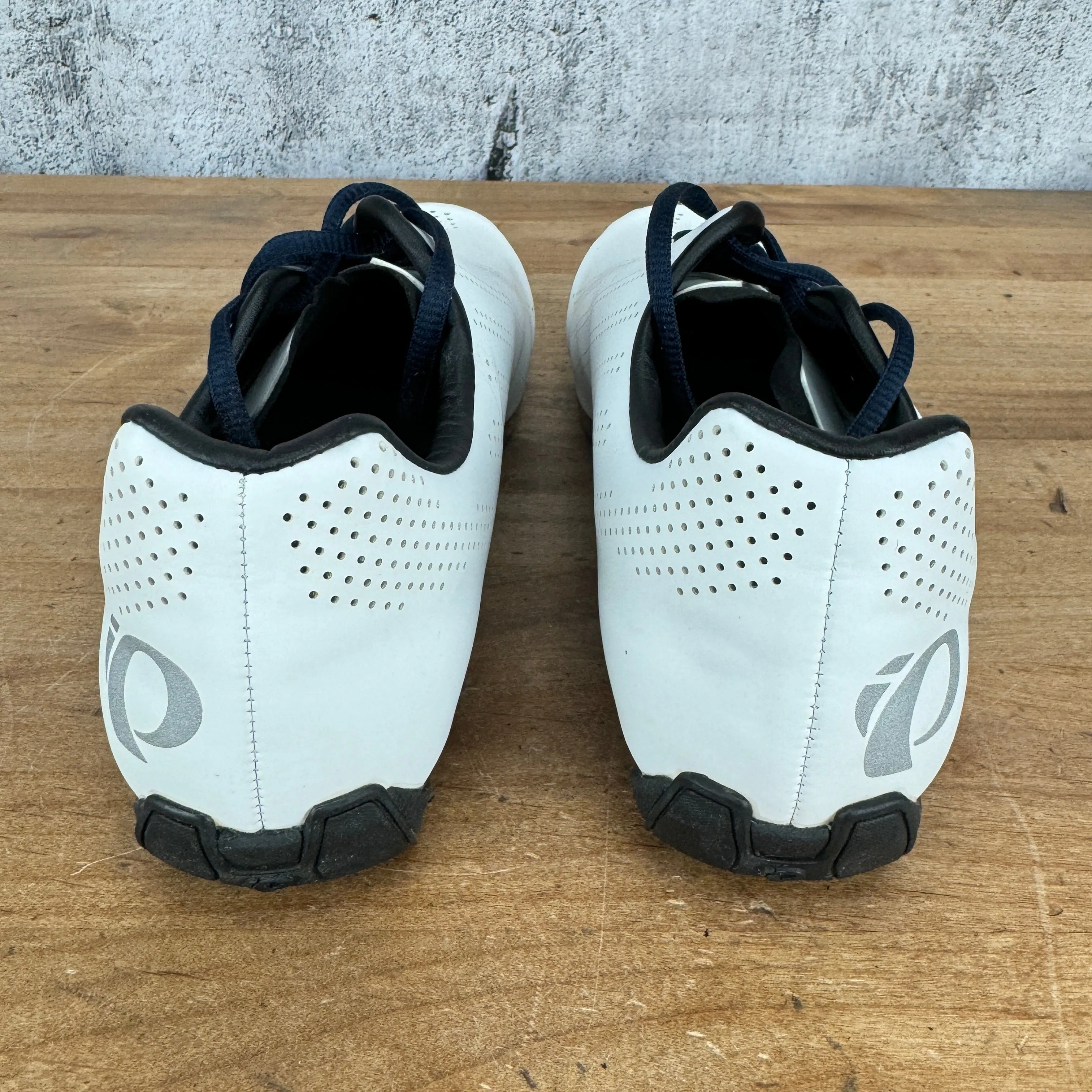 Light Use! Pearl iZumi Tour  EU 42 Road Bike White Cycling Shoes 500g