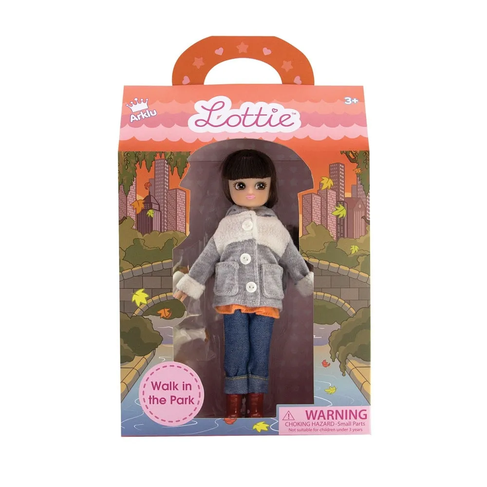 Lottie doll walk in the park