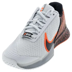 Mens Air Zoom Vapor Pro 2 Premium Tennis Shoes Black and Hyper Crimson