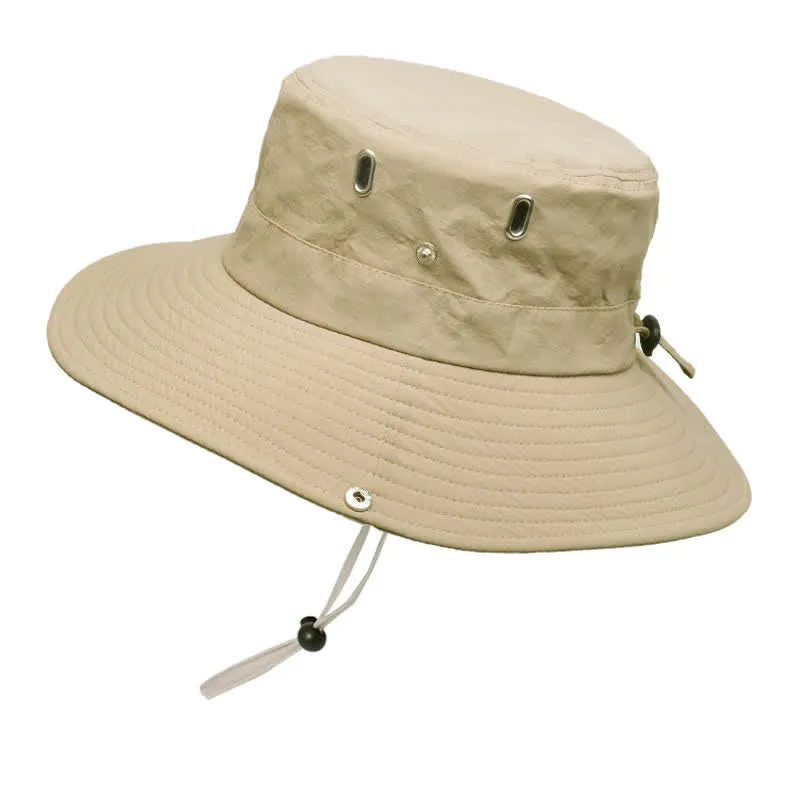 Men's Sunshade Big Brim Mountaineering Bucket Hat