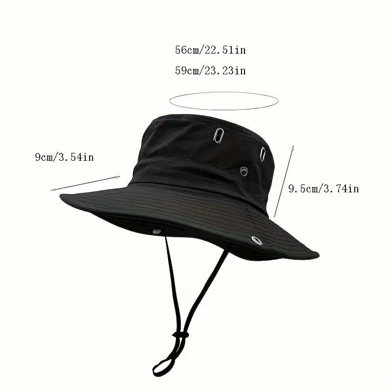 Men's Sunshade Big Brim Mountaineering Bucket Hat