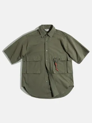 Military Style Short Sleeve Shirt