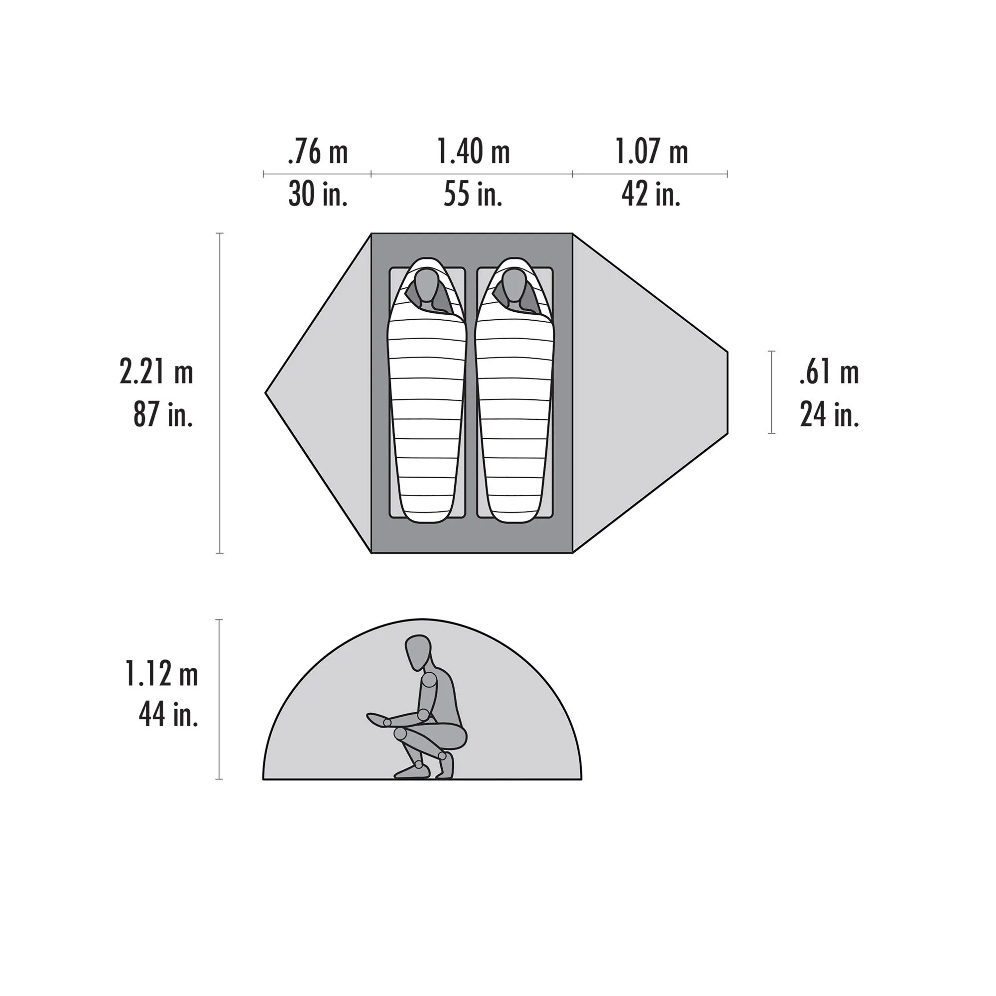 MSR Remote 2-Person Mountaineering Tent