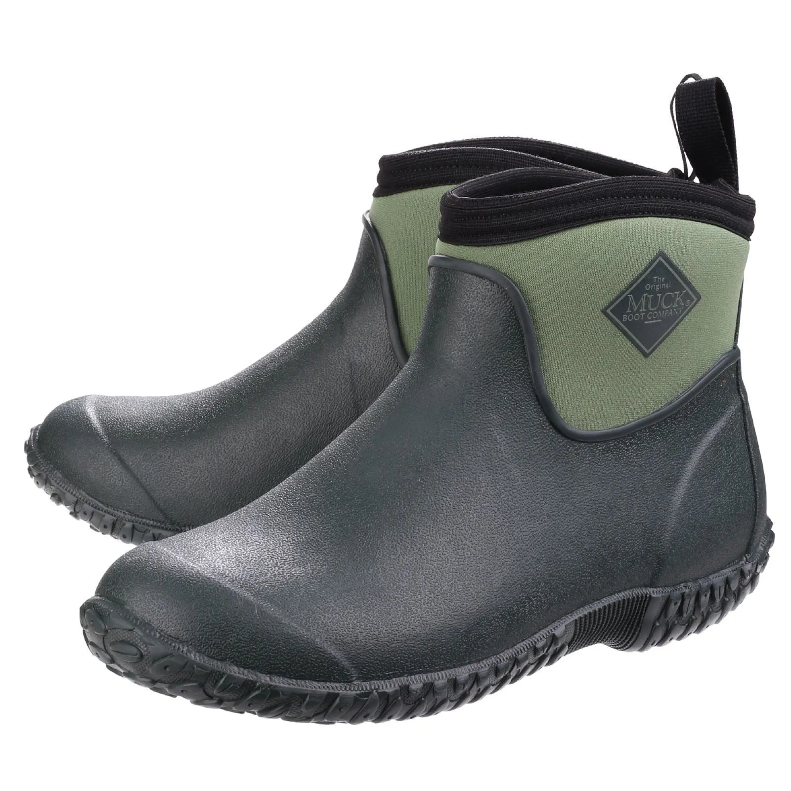 Muck Boots Muckster II Ankle Rubber Green Wellington Boots