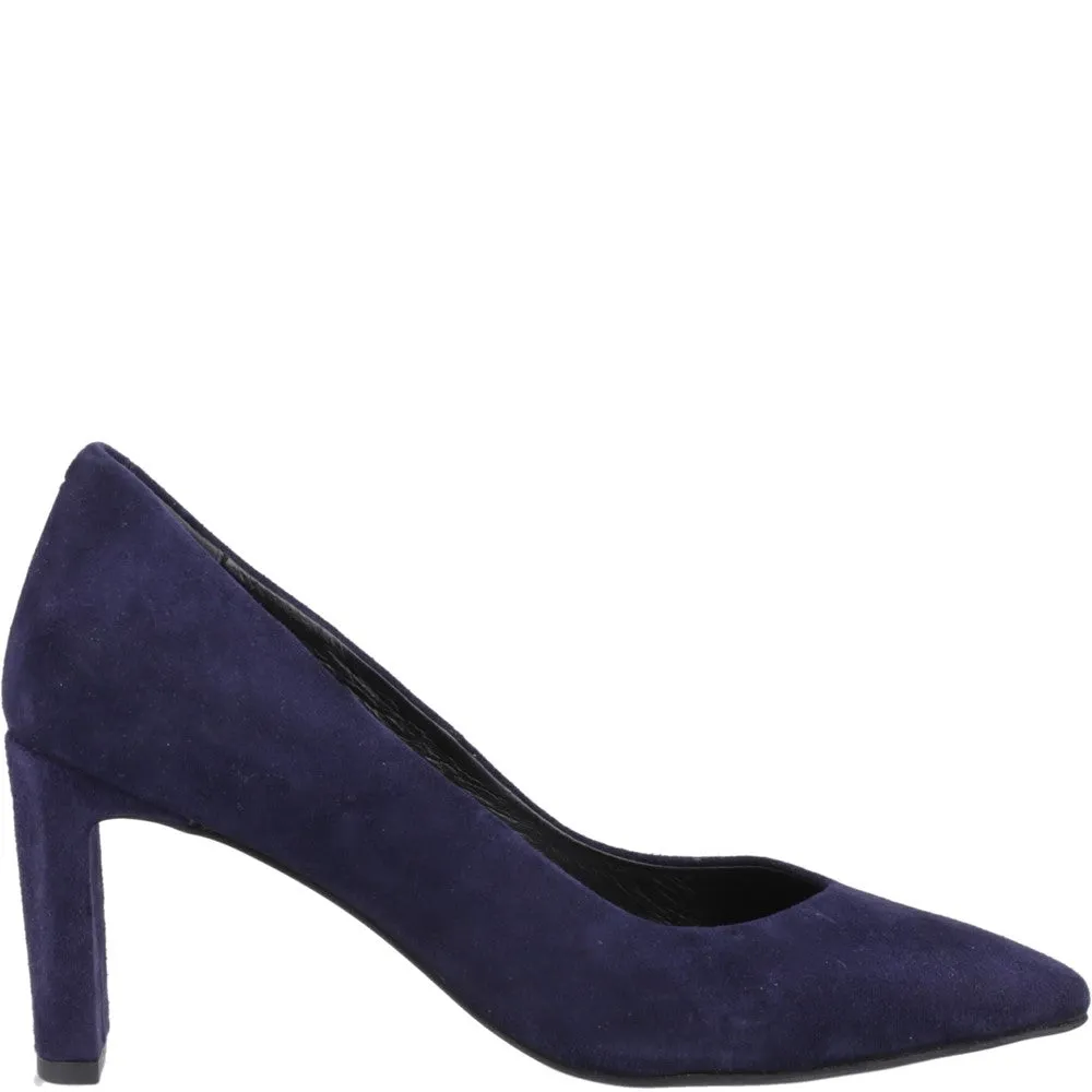 Navy Olivia Court Shoes