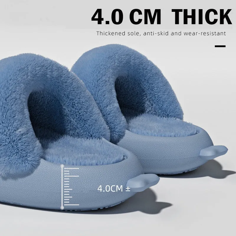 New Detachable Cotton Slippers EVA Women