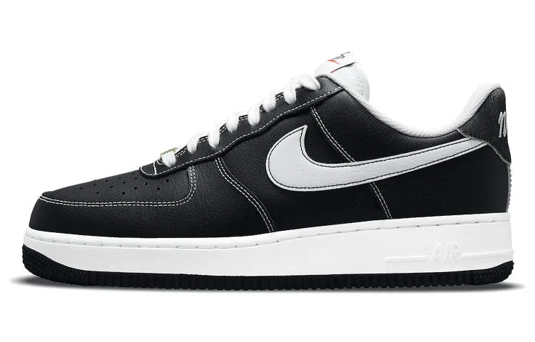 Nike Air Force 1 Low on first use, black, white