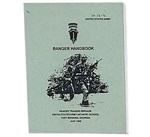 Official US Army Ranger Handbook SH 21-76