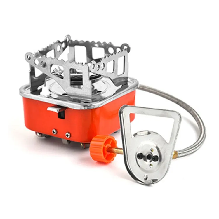 Outdoor Camping Mountaineering Portable Mini Gas Stove, Style: Square (Buckle Model)