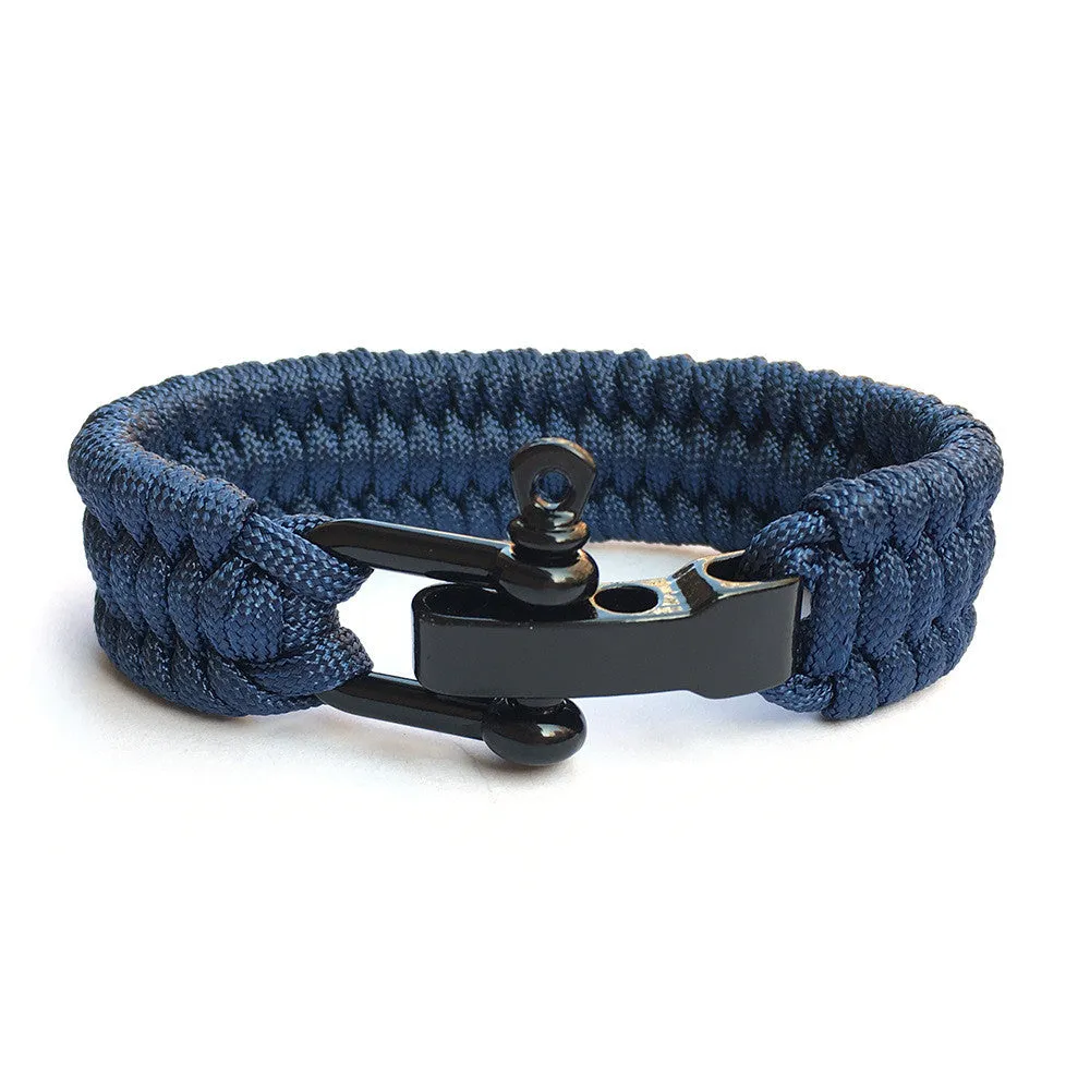 Outdoor Mountaineering Camping Emergency Seven-core Parachute Cord Woven Bracelet