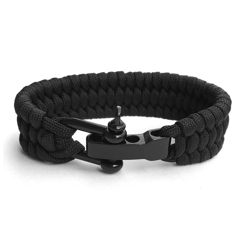 Outdoor Mountaineering Camping Emergency Seven-core Parachute Cord Woven Bracelet