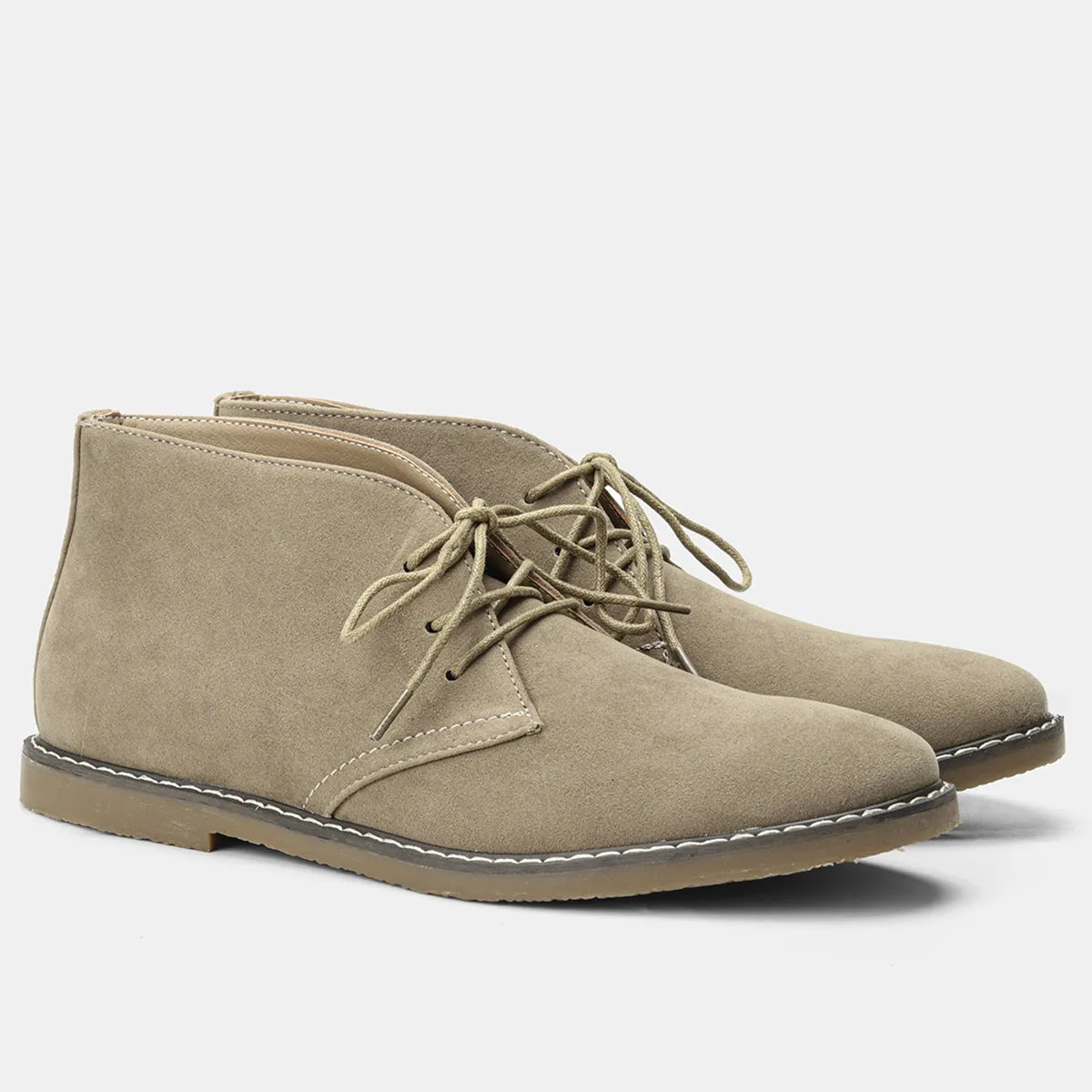 Plus Size Men's Retro Desert Boots Classic