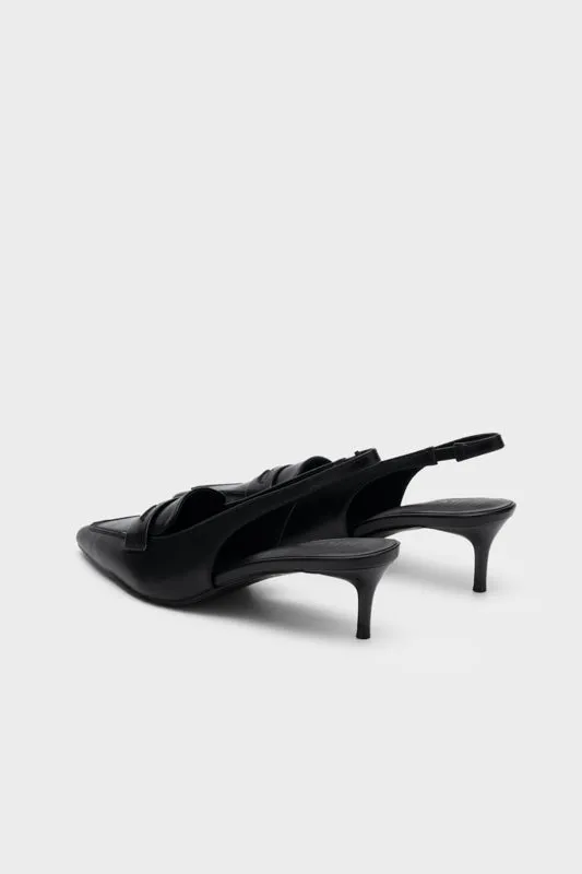 POINTY TOE SLINGBACK HEEL PUMP