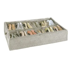 Prime Under Bed Shoe Box Grey