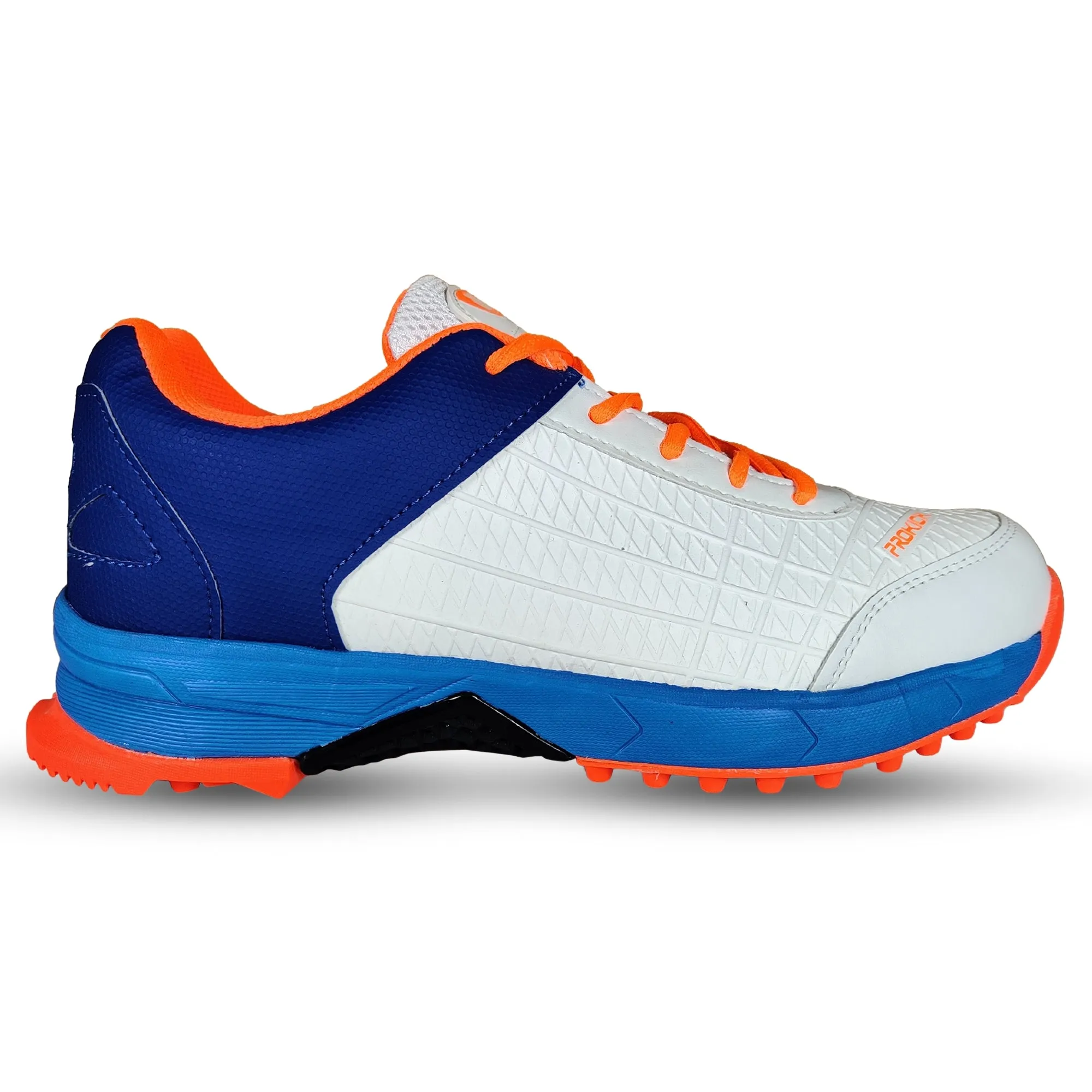 Prokick Strikers Genuine Rubber Spike Cricket Shoes