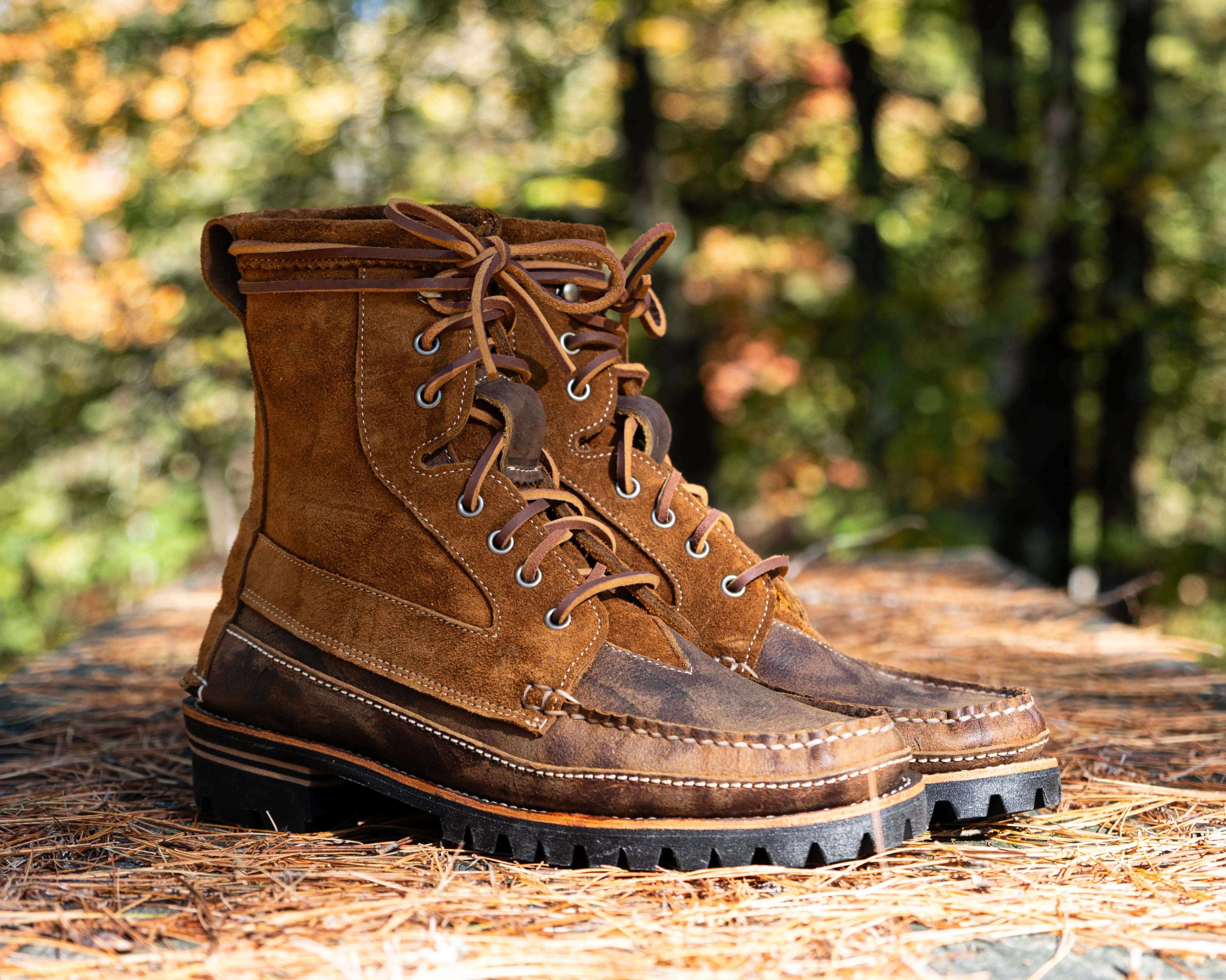 Rangeley Boot - Waxed Elk & Snuff Kudu