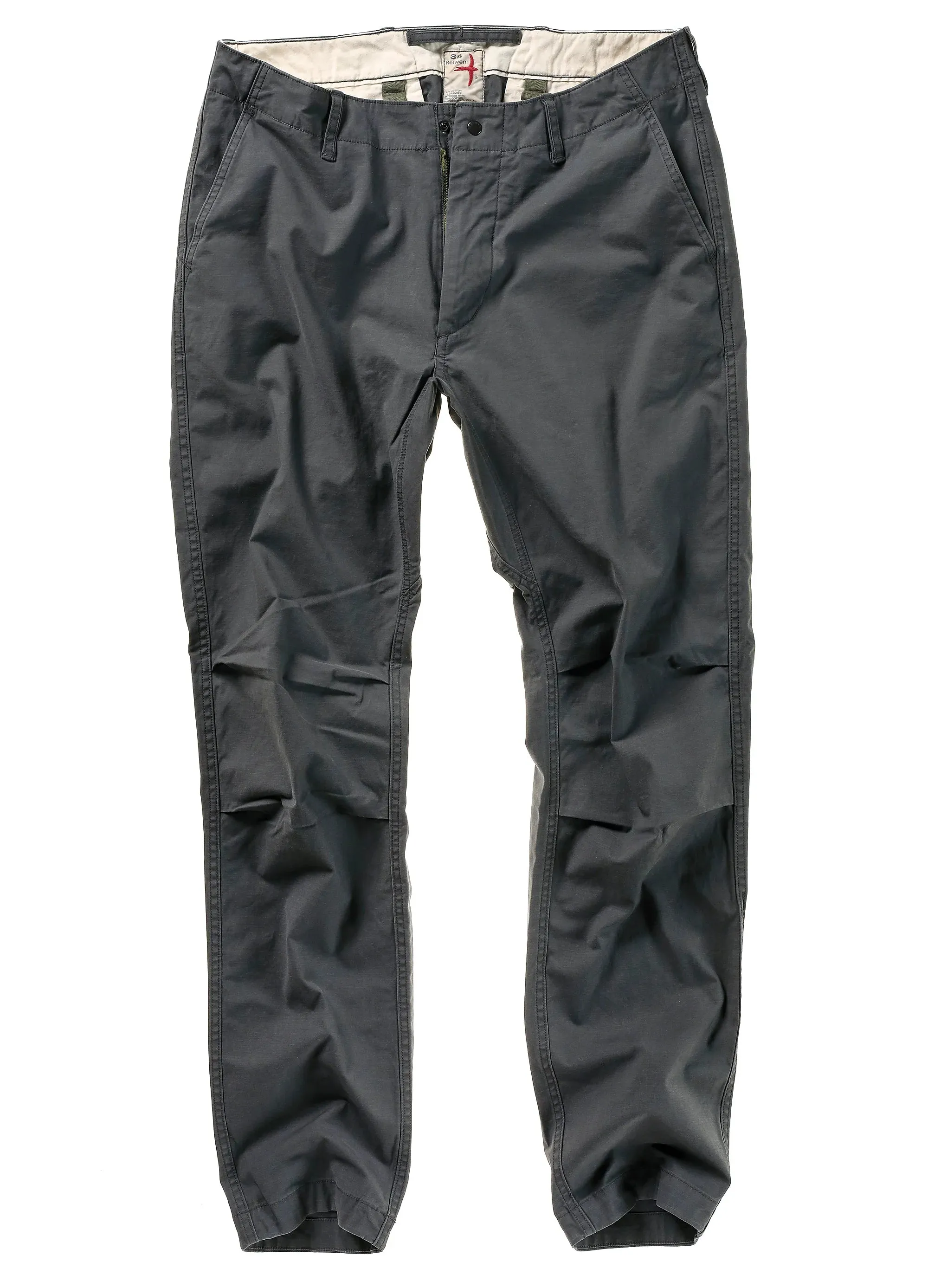 Relwen Charcoal Grey Dura Flex Chino Pant