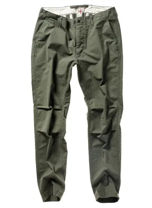 Relwen Military Olive Green Dura Flex Chino Pant