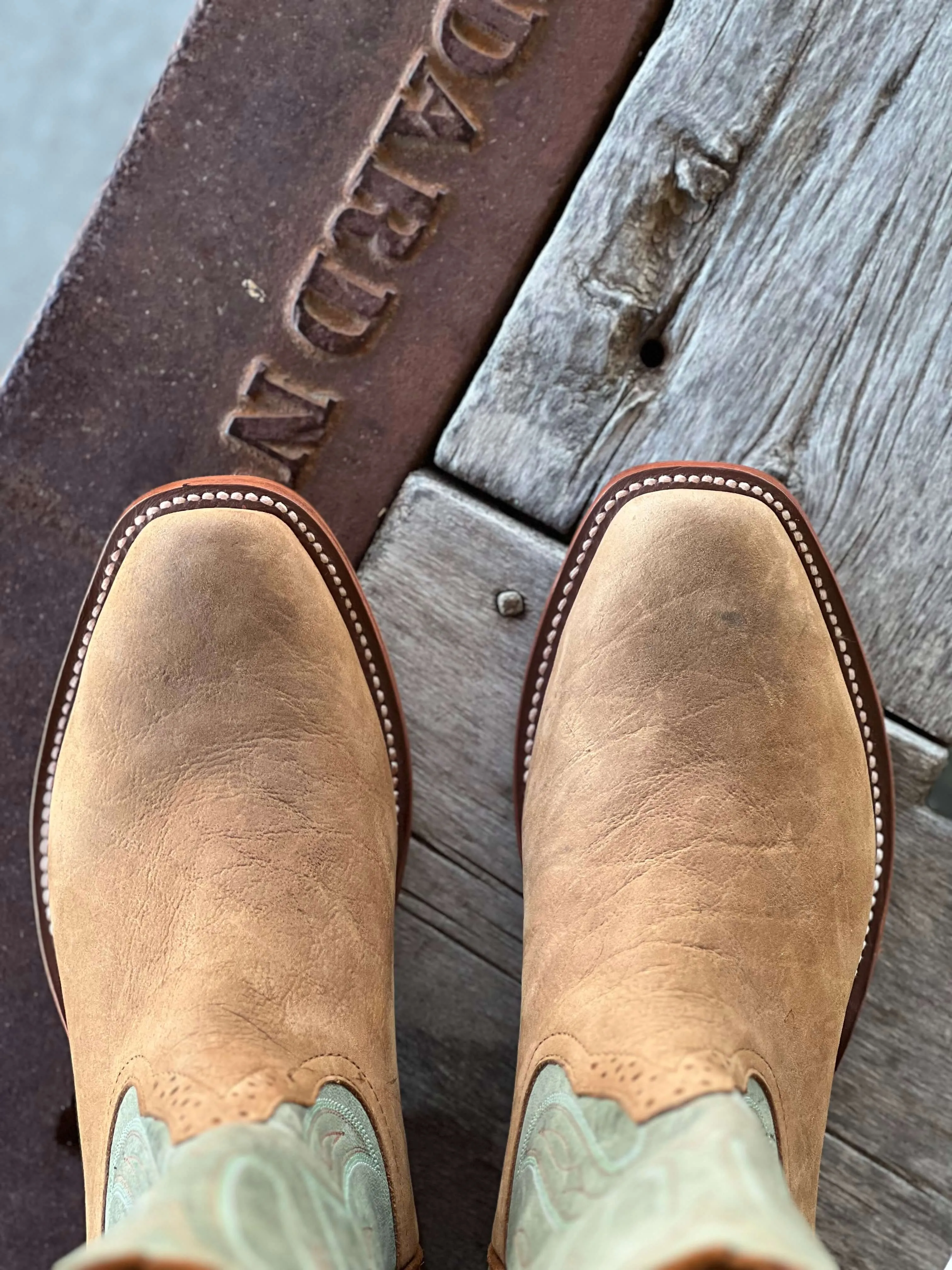 Rios of Mercedes | Natural Brahma Bison Boot