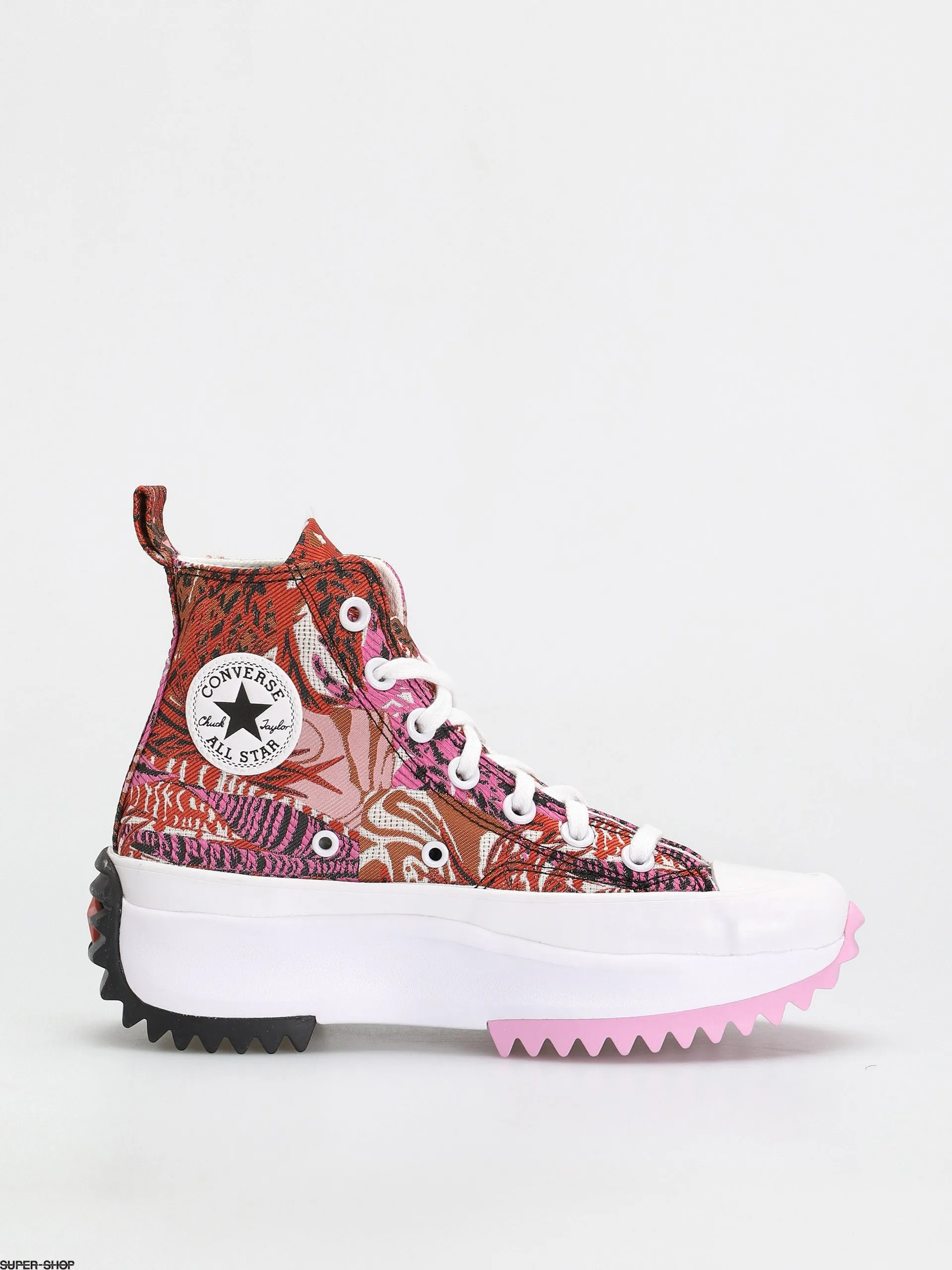 Run Star Hike Hi Sneakers Tropical Print