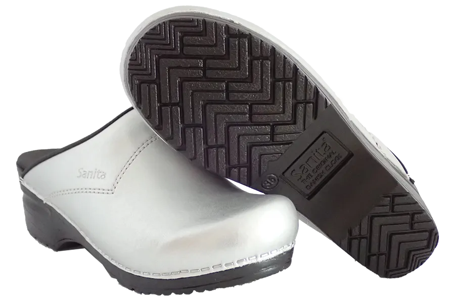 Sanita San Flex comfortable clogs - Silver