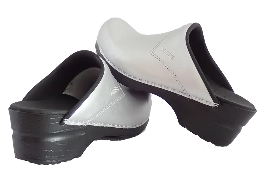 Sanita San Flex comfortable clogs - Silver