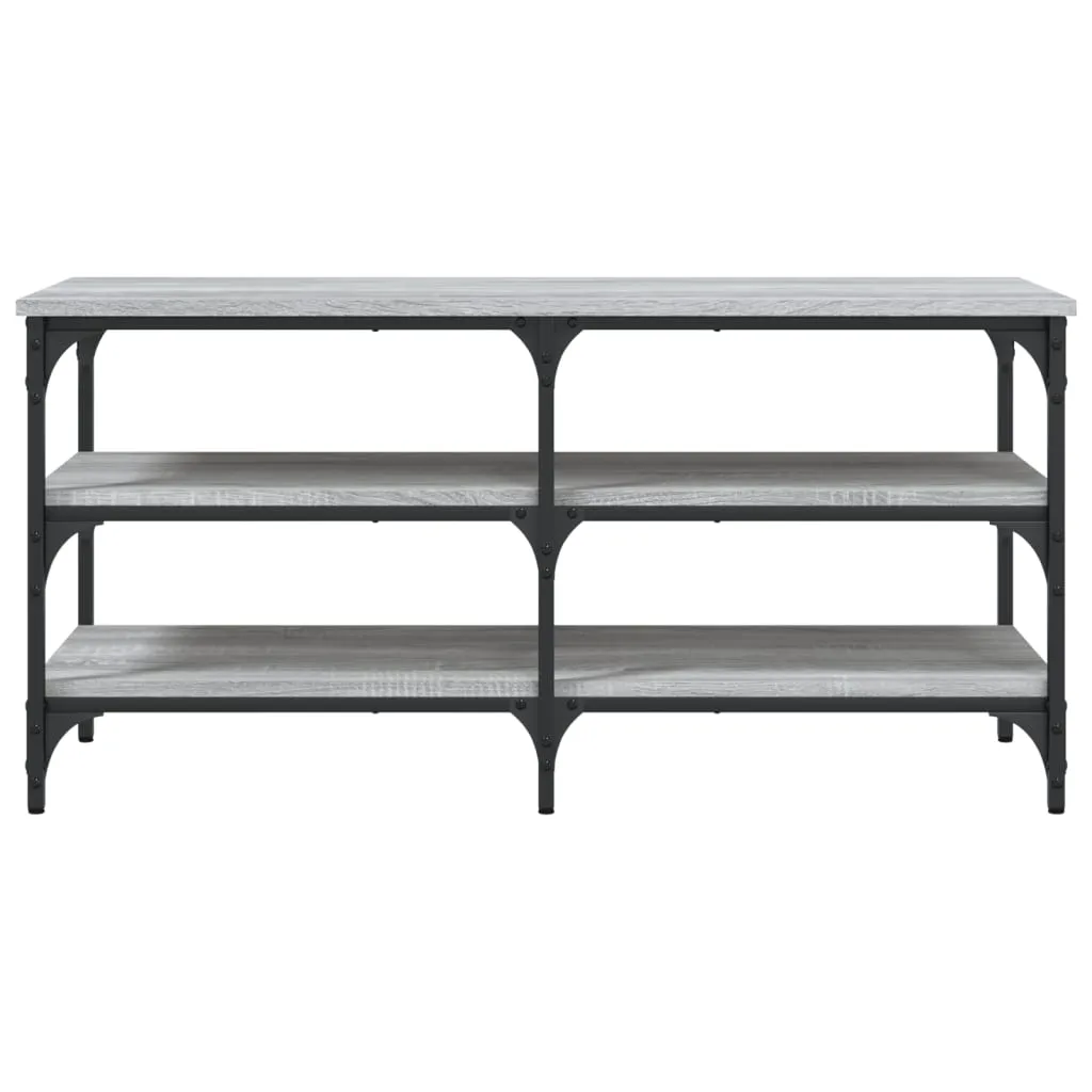 Shoe Bench Grey Sonoma 100x38.5x49 cm Engineered Wood