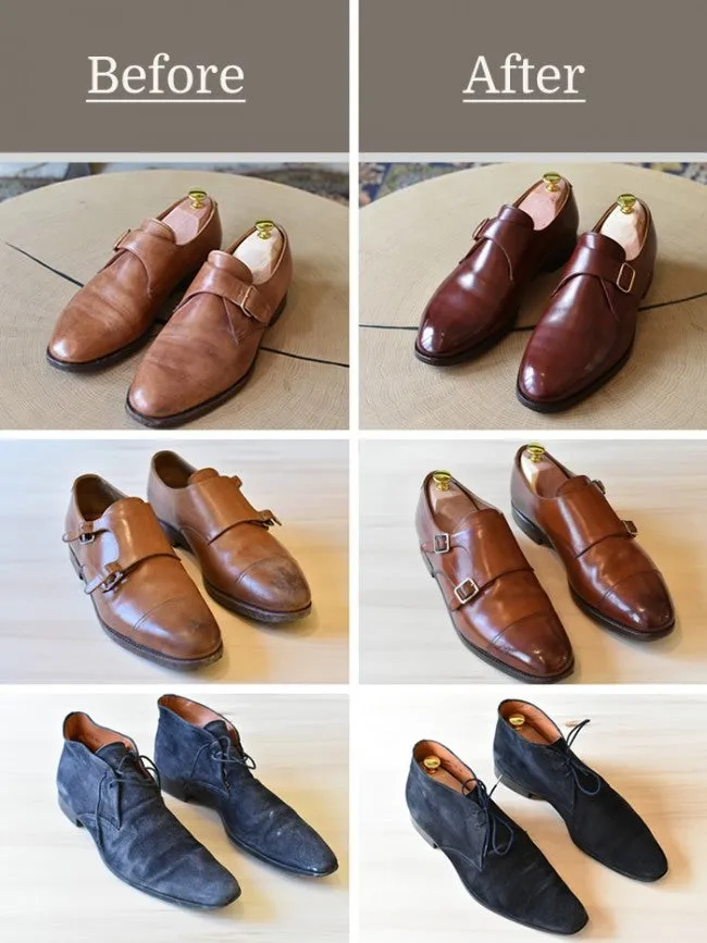 Shoe care service - new shoes