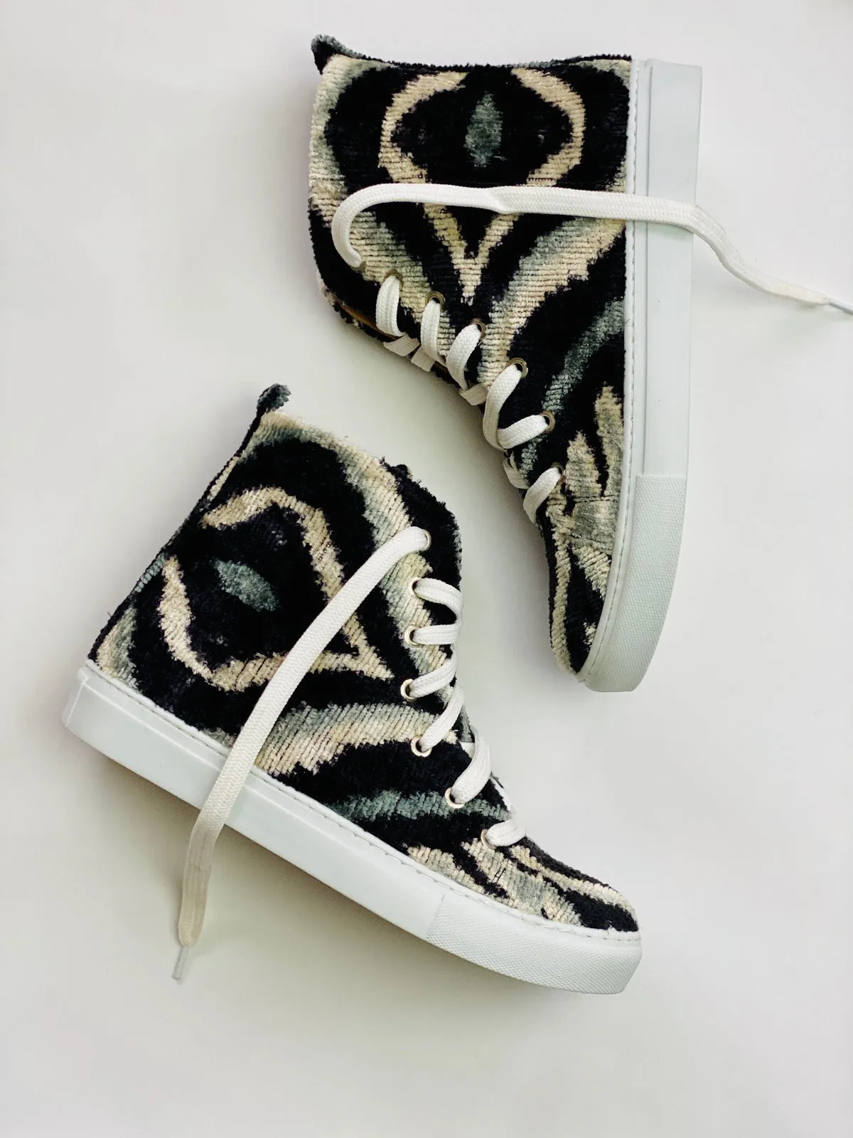 Silk Velvet Lush Ice High Tops